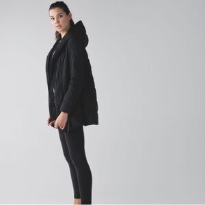 Lululemon Puffy Blanket Jacket Black Size 8
